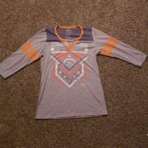 American Fighter 3/4 length shirt